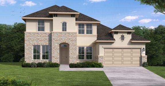 New construction Single-Family house 1117 Ellensburg Dr, Georgetown, TX 78633 plan Willis - image