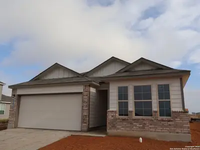 New construction Single-Family house 1645 Viola Ln, New Braunfels, TX 78130 plan Freestone - 35' Smart Series - image