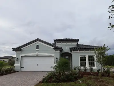 New construction Single-Family house 34299 Grande Dominion Dr, Zephyrhills, FL 33541 plan Madeira II - image