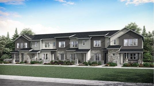 New construction Townhouse house 398 N Bersshine Ct, Watkins, CO 80137 plan 306 - image