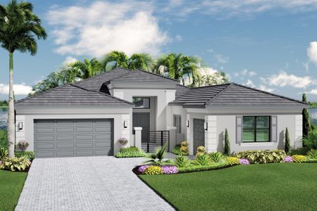 New construction Single-Family house 12320 Sw Calm Pointe Ct, Port Saint Lucie, FL 34987 null- photo 0