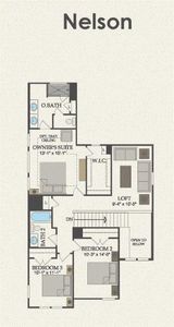 Pulte Homes, Nelson floor plan