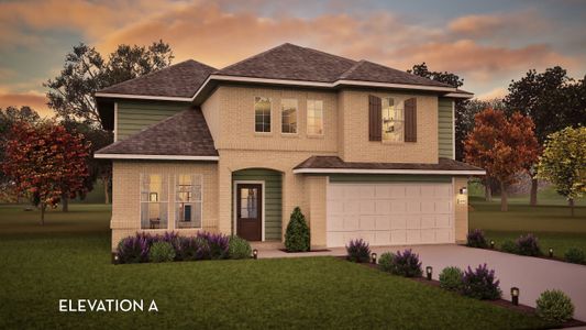 New construction Single-Family house 8903 Hazel Birch, Elmendorf, TX 78112 plan Hayden - image