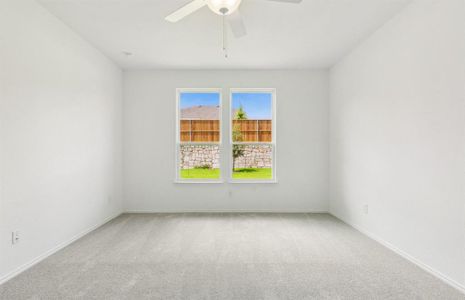 Spacious secondary bedroom*real home pictured