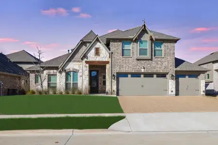 New construction Single-Family house 1009 Pecan Glen Dr, Melissa, TX 75454 plan Carolina IV - image