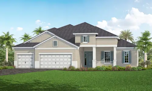 New construction Single-Family house 10628 Sarazen Wy, Englewood, FL 34223 plan Santa Catalina - image