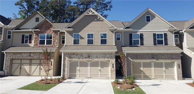 New construction Townhouse house 2825 Harmony Trail Road, Unit 58, Peachtree Corners, GA 30360 York- photo 0