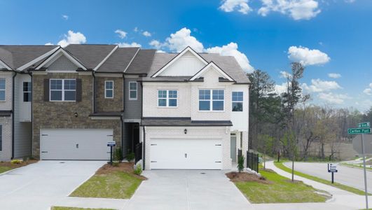 New construction Townhouse house 2326 Carlton Pkwy, Douglasville, GA 30135 plan Sudbury - image