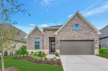 New construction Single-Family house 8931 Gray Fox Trl, Manvel, TX 77578 plan The Amaryllis - image