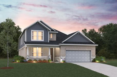 New construction Single-Family house 20511 Bronco Ridge Dr, Tomball, TX 77377 plan Sedona - image