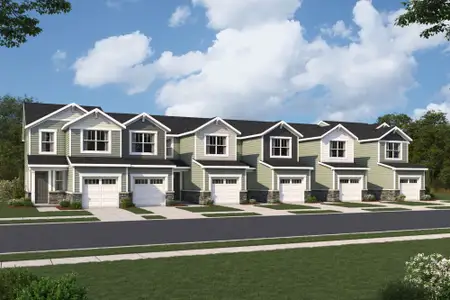 New construction Townhouse house 116 Silver Pine Dr, Angier, NC 27501 plan Hallie - image