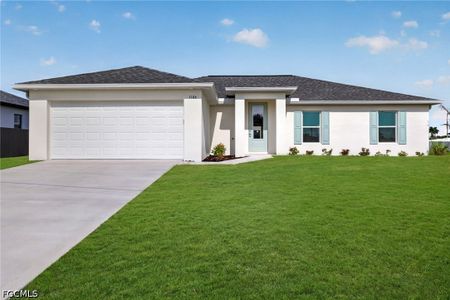 New construction Single-Family house 1106 Nw 8Th Pl, Cape Coral, FL 33993 plan The Sunset Harbor - image