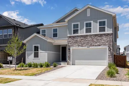 New construction Single-Family house 9983 Worchester St, Commerce City, CO 80022 plan 4036 - image