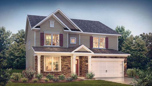 New construction Single-Family house 1047 Tundra Swan Dr, Indian Trail, NC 28079 plan Hampshire - image