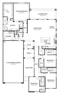 New construction Single-Family house 13605 W Crabapple Dr, Peoria, AZ 85383 plan The Retreat - Sanctuary - image 4