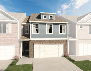 New construction Townhouse house 217 Belldown Court, Mcdonough, GA 30253 - photo 0