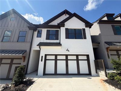 New construction Townhouse house 283 Brook Landing Cir, Auburn, GA 30011 plan Durham - image