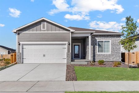 New construction Single-Family house 893 Sawdust Drive, Brighton, CO 80601 - photo 0