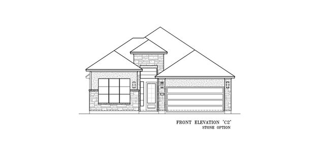 New construction Single-Family house 218 Navarro, Boerne, TX 78006 plan Hampton 50′ - image