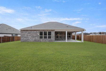 New construction Single-Family house 805 Topaz Trl, Azle, TX 76020 Agave Single Story- photo 36 36