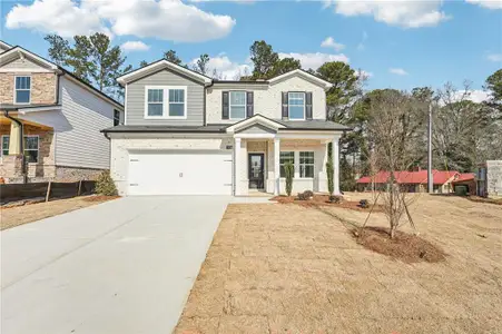 New construction Single-Family house 3904 Ladiga St, Powder Springs, GA 30127 plan Rockwell - image