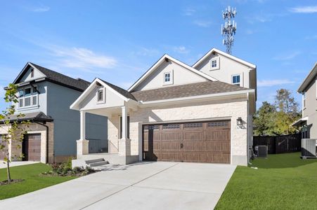 New construction Single-Family house 2605 Sam Bass Rd, Unit 106, Round Rock, TX 78681 plan Clear Creek 1320 - image