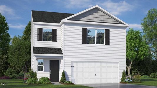 New construction Single-Family house 613 Stream Walk Xing, Wendell, NC 27591 plan DARWIN - image