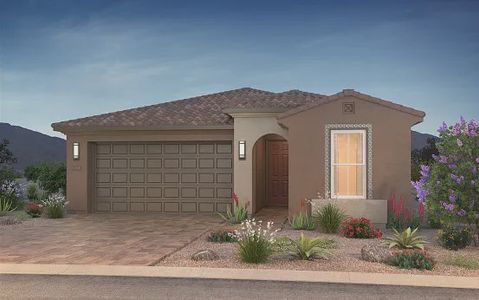 New construction Single-Family house 33670 N Chevelon Dr, Peoria, AZ 85383 plan Flourish II - image