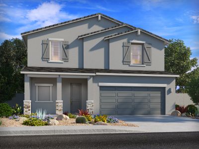 New construction Single-Family house 12562 N Red Kite Dr, Marana, AZ 85658 plan Moonstone - image