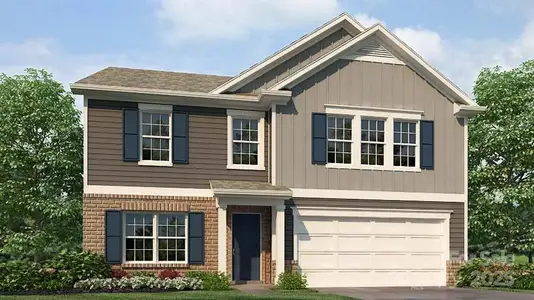 New construction Single-Family house 3441 Austin Duncan Dr, Gastonia, NC 28056 plan Hanover - image