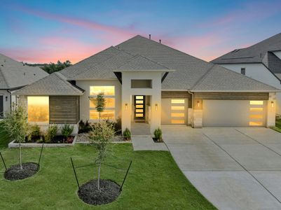 New construction Single-Family house 121 Irvine Pass, Liberty Hill, TX 78642 plan Duval - image