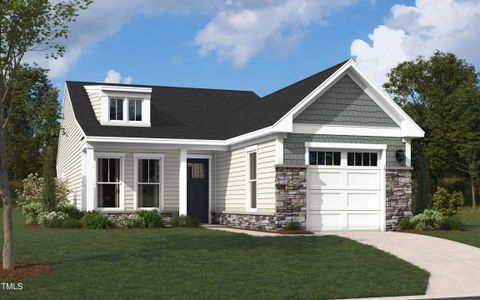 New construction Single-Family house 3106 Kiawa Pointe Ln, Durham, NC 27703 plan Sapphire - image