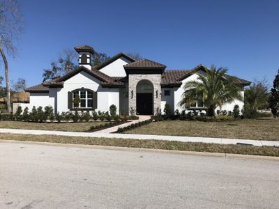 New construction Single-Family house 15 New Water Oak Dr, Palm Coast, FL 32137 The Courtyard Model Home w/Leaseback- photo 0