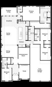 Downstairs Floor Plan