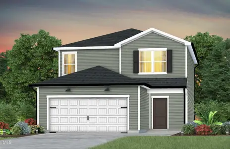 New construction Single-Family house 1204 Carpenter Falls Ave, Durham, NC 27704 plan Raven - image