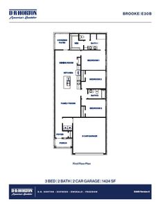 New construction Single-Family house 19643 Tiramisu Hills Dr, Tomball, TX 77377 plan Brooke - image