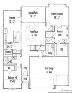 New construction Single-Family house 508 Lac Du Ciel Pl, New Braunfels, TX 78130 Abbey : 60-2758F.1- photo 0