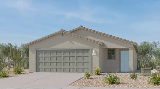 New construction Single-Family house 867 W Calle Cubeta, Sahuarita, AZ 85629 plan Bristle - image