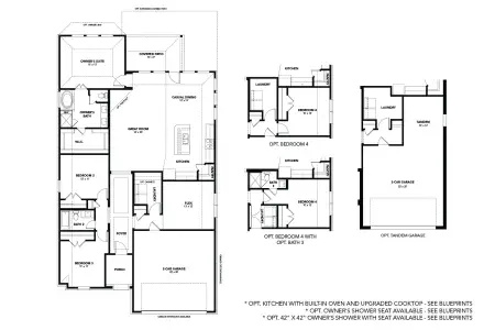 New construction Single-Family house 3009 Pasture Ln, League City, TX 77573 plan Palm - image