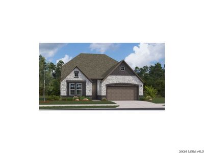 New construction Single-Family house 4186 Garden Path, Schertz, TX 78124 plan Frio - image