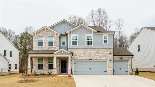 New construction Single-Family house 776 Clifftop Xing, Powder Springs, GA 30127 - image