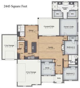 New construction Single-Family house 9204 Wood Duck Dr, New Fairview, TX 76078 - image