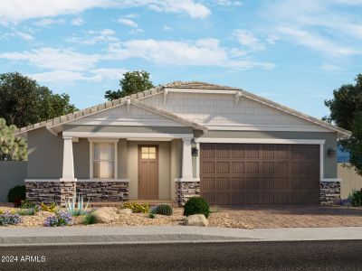 New construction Single-Family house 4651 N 177Th Lane, Goodyear, AZ 85395 Onyx- photo 0