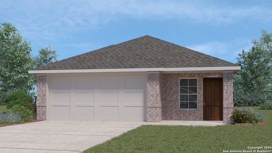 New construction Single-Family house 5023 Jaspillite Avenue, San Antonio, TX 78253 The Diana- photo 0