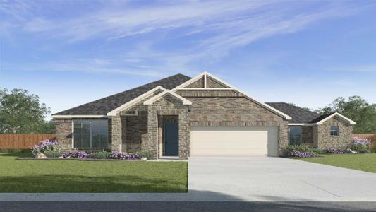 New construction Single-Family house 2140 Ghost Rider Court, Leander, TX 78641 - photo 0