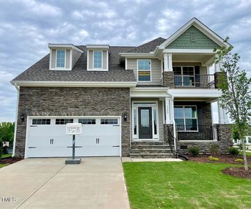 New construction Single-Family house 1525 Maelyn Way, Fuquay Varina, NC 27526 Cypress- photo 0