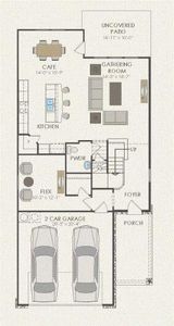 Pulte Homes, Rybrook floor plan