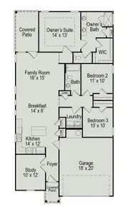 The Kettering II- Floor Plan