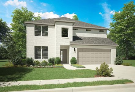 New construction Single-Family house 1006 Breezy Street, Princeton, TX 75407 Wimbledon | Windmore- photo 0