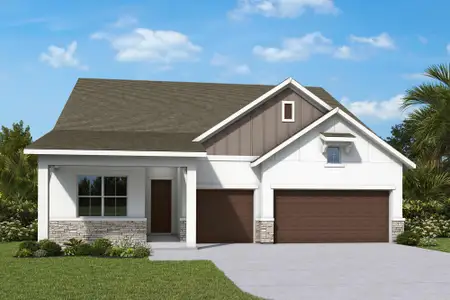 New construction Single-Family house 10730 Lake Blanche Dr, Odessa, FL 33556 plan The Branard - image